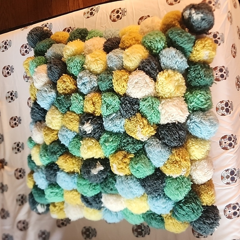 Mackenzie childs pom pom pillows